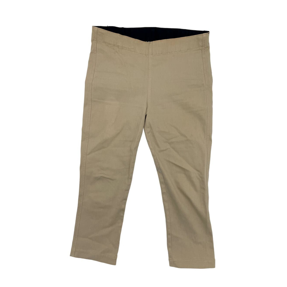 Miraclebody Elastic Waist Tan Chino Pants - image 1